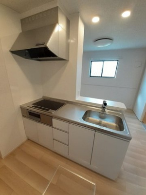 【キッチン】 | トリオⅠ | コンパクトなキッチンで掃除もラクラク