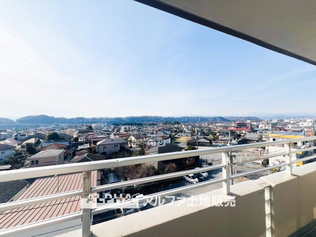 MAC羽村コートⅡのバルコニー