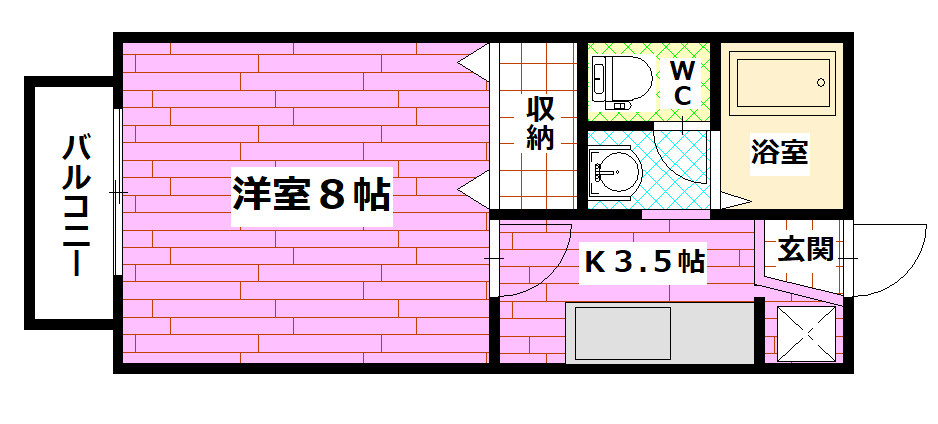 プリメーラいそあいの間取り