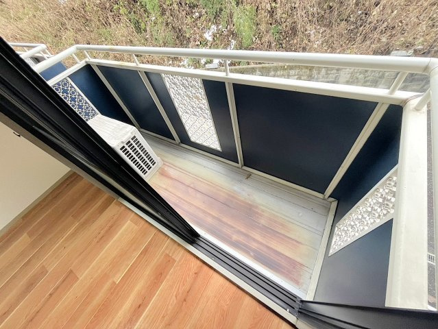 プリメーラいそあいのバルコニー