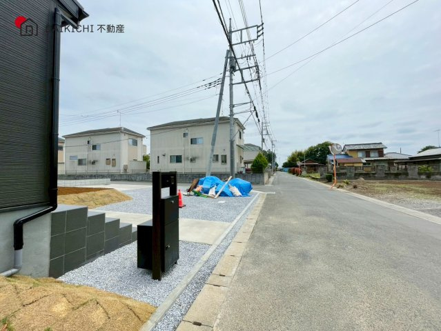 【前面道路含む現地写真】 | 加須市多門寺　Livele Garden.S　新築戸建　全6棟　4号棟