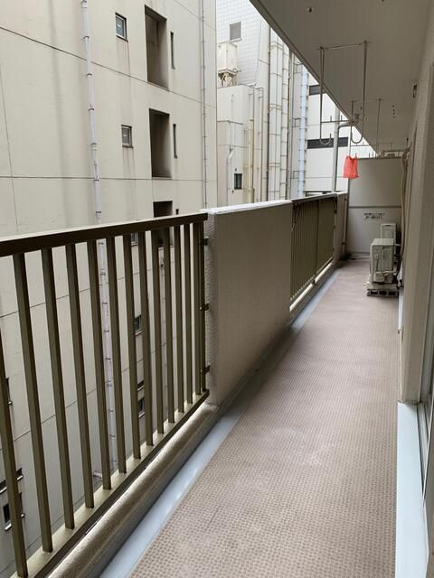 ダイアパレス津田沼のバルコニー