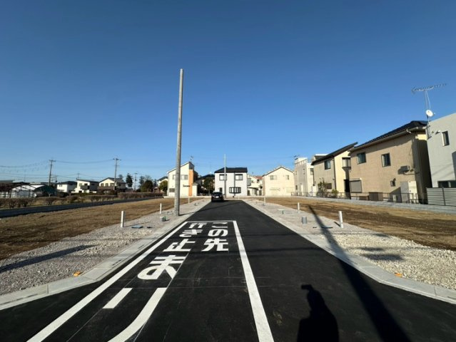 【前面道路含む現地写真】 | 北本市本宿4丁目　新築戸建　全8棟　3号棟