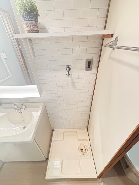 第2サンライズマンションのランドリースペース