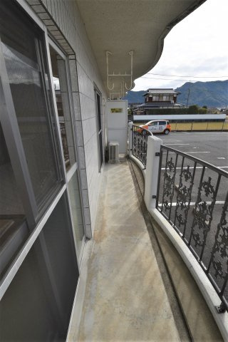 フェアウェードライブのバルコニー