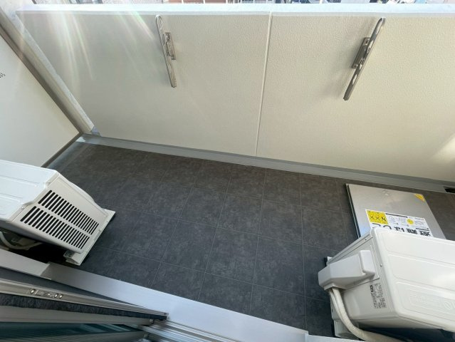 アーバネックス東梅田のバルコニー
