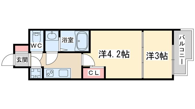 【間取り】 | セレニテ東梅田アリエ