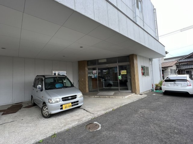 朝日旅館のエントランス