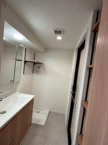 新松戸中央パークハウスA棟の洗面所