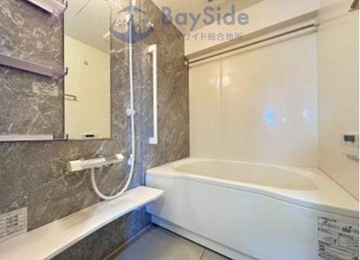 【浴室】 | サンハロー湘南台 | 落ち着いた空間のお風呂です