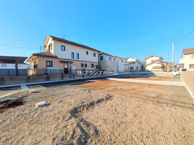 所沢市上新井1丁目・全6棟　新築一戸建　6号棟　の前面道路含む現地写真|現地写真　2025年12月23日撮影