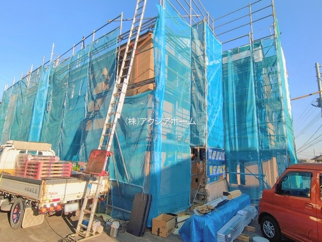 所沢市上新井1丁目・全6棟　新築一戸建　6号棟　の外観|現地写真　2026年1月27日撮影