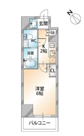 ＫＤＸレジデンス西船橋の間取り