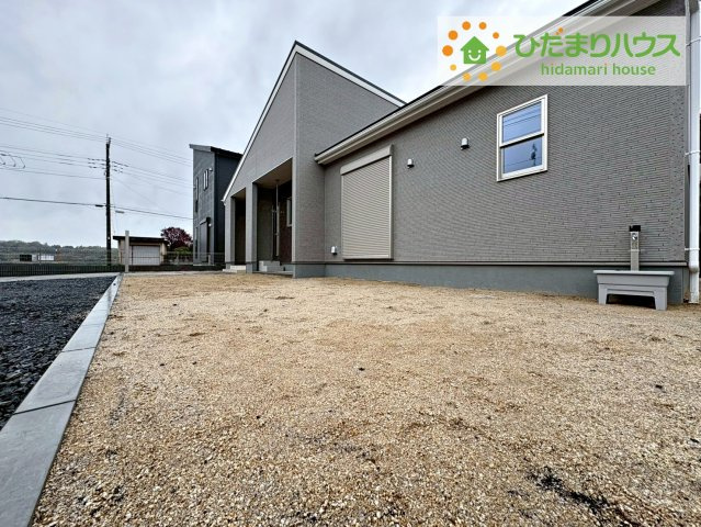 常陸大宮市中富町第3　新築戸建　2号棟の庭|お庭付物件になります！お庭遊びや、プールなどお子様も大喜び(^^)