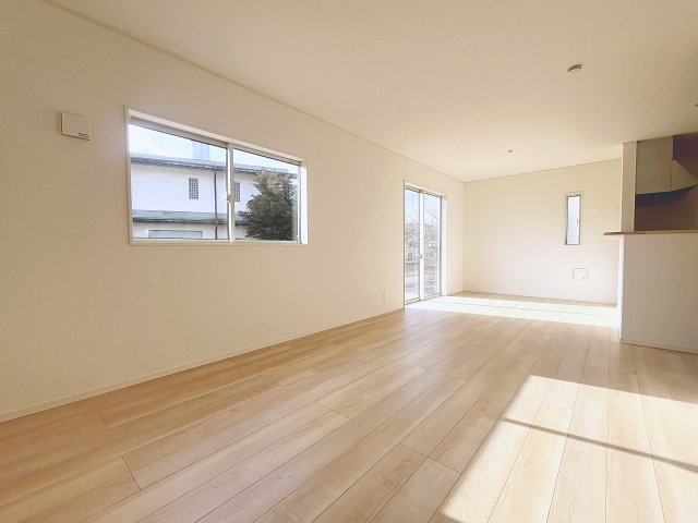 新築戸建・新築建売　福島市飯坂町第13　湯野小・西根中の居間・リビング