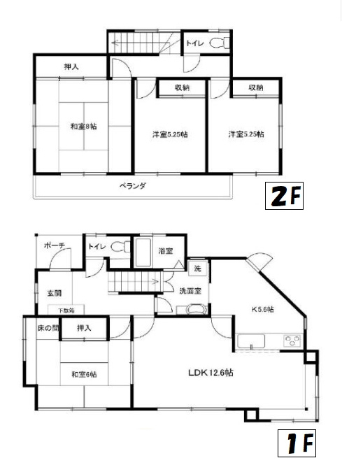 山武市木原　中古戸建の間取り|図面と現況に相違がある場合、現況を優先致します。