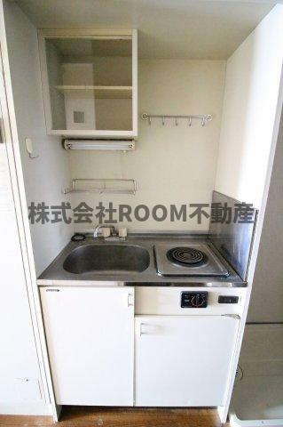 サンライズ若葉のキッチン|コンパクトなキッチンで掃除もラクラク