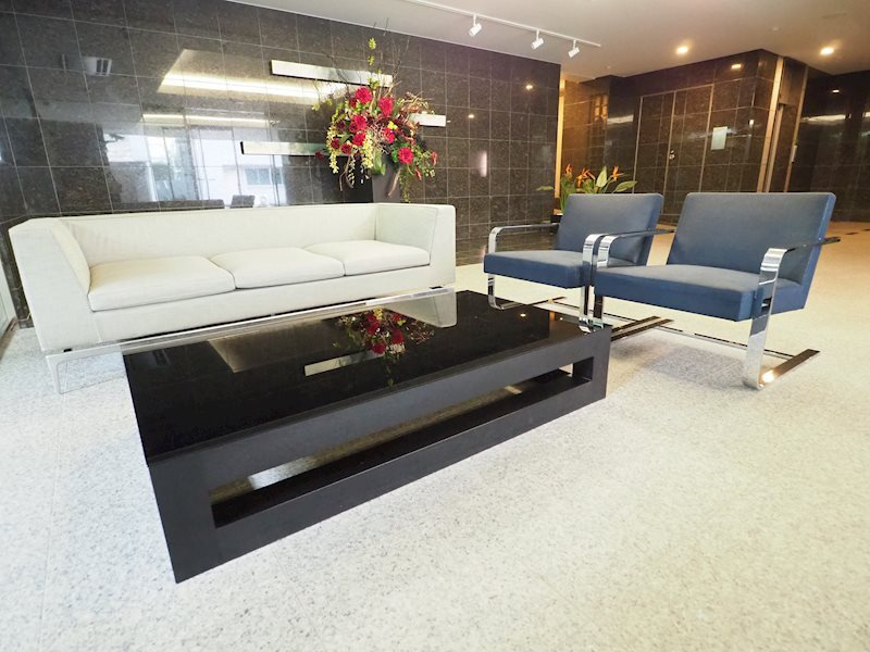 パークフラッツ市谷台町坂のロビー|パークフラッツ市谷台町坂