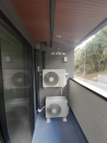 クレール六番館のバルコニー