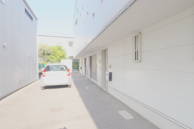 i-apartmentのエントランス