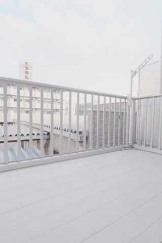 i-apartmentのバルコニー