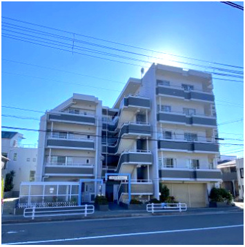 クレドール須磨2の外観|綺麗に管理されたマンションです