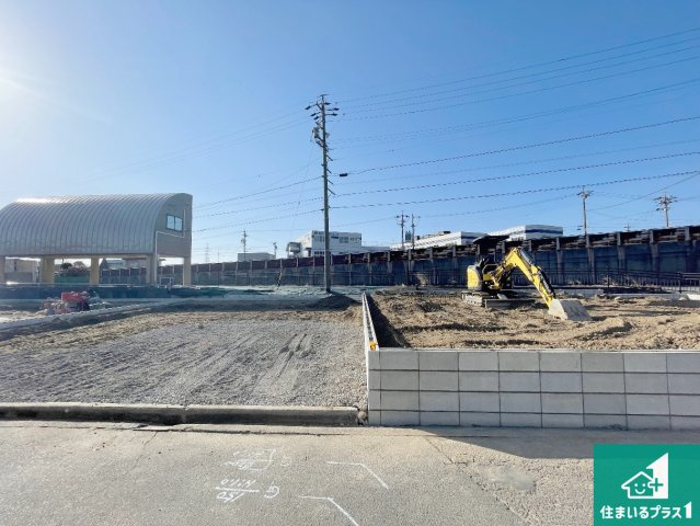 桑名市矢田　第1期　新築一戸建ての外観|現在建築中！落ち着いた街並みで新生活を始めることが出来そう！周辺の物件も併せてご紹介させて頂きます！