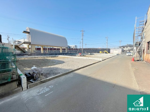 桑名市矢田　第1期　新築一戸建ての外観|現在の進捗状況です！順調に作業進行中、完成が待ち遠しいです！詳細の間取り等、お気軽にお問い合わせください！