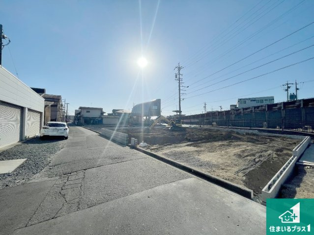 桑名市矢田　第1期　新築一戸建ての外観|現在の進捗状況です！順調に作業進行中、完成が待ち遠しいです！詳細の間取り等、お気軽にお問い合わせください！