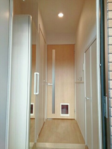 ショコラ　オリーブの玄関