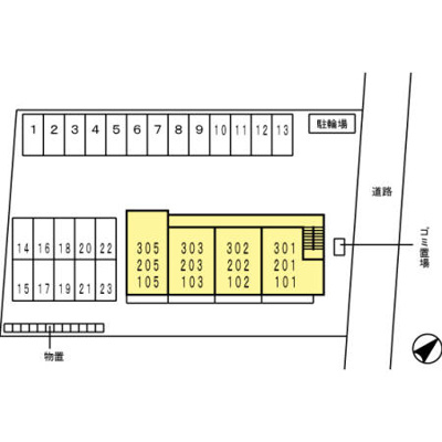 【区画図】 | ルガル・ボニート・エフ