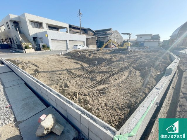 桑名市矢田　第1期　新築一戸建ての外観|現在建築中！落ち着いた街並みで新生活を始めることが出来そう！周辺の物件も併せてご紹介させて頂きます！
