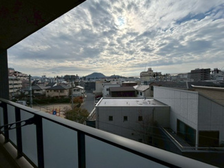 【展望】 | コンツェルトスクエアガーデン | 南向き住戸の為、陽当たり良好