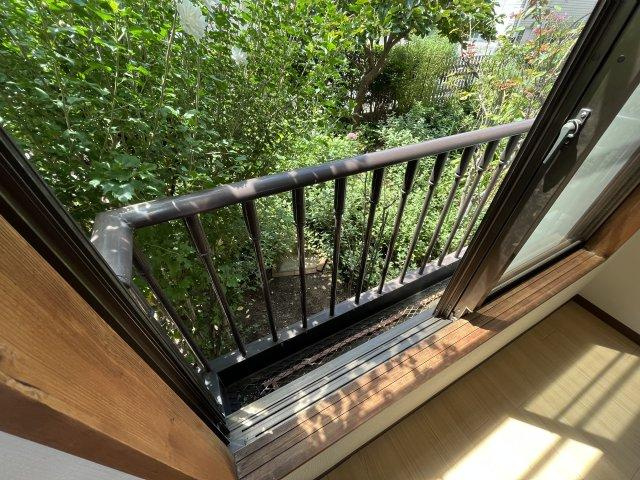 フルール松島のバルコニー