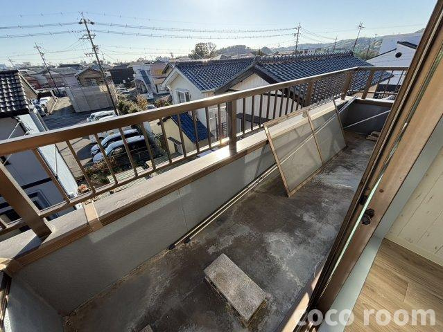 コーポ・フジサンフレッチェのバルコニー