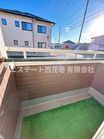 バウハウス若葉のバルコニー