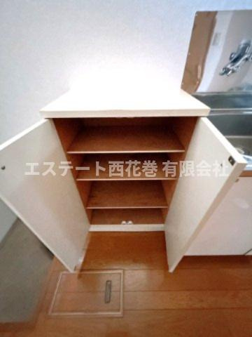 バウハウス若葉の収納