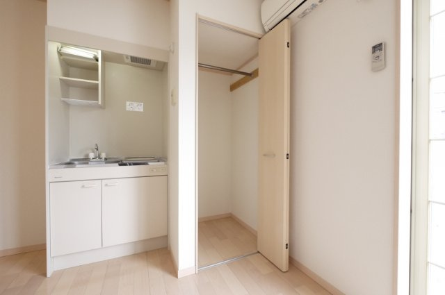 ミックハウスの収納|クローゼット付き