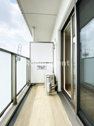 プログレッソ桜山のバルコニー