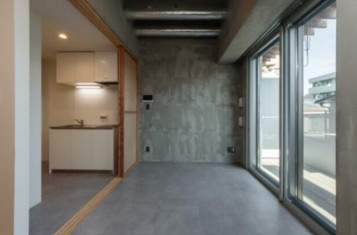 【居間・リビング】 | KOENJI Crossover | 5.9帖のきれいな洋室。