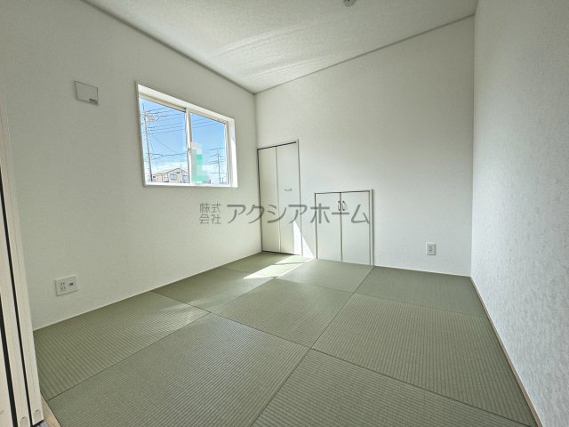 飯能市双柳・全4棟　新築一戸建　1号棟　～駐車並列3台分～の和室|1F和室4.5帖