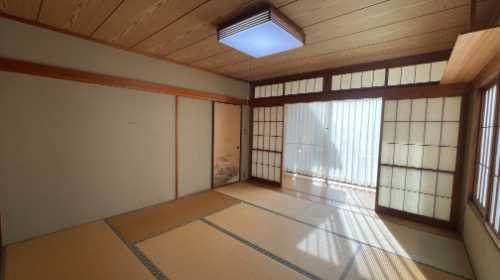 日の出町平井　中古戸建の和室|来客用や寝室にも使いやすい和室