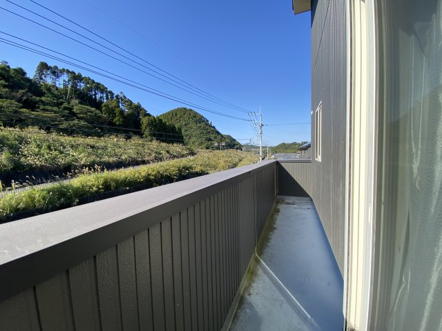 宮崎市青島西のバルコニー|見晴らしの良いバルコニーです