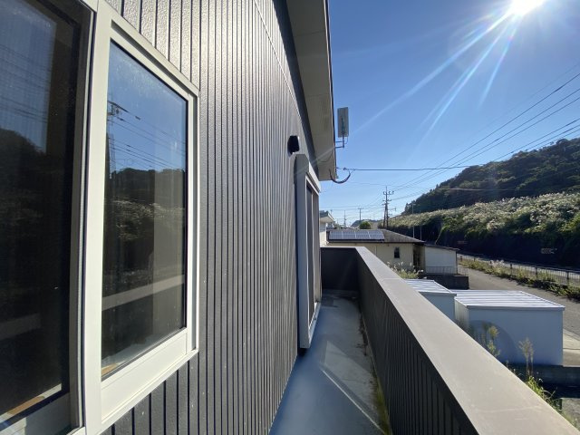 宮崎市青島西のバルコニー
