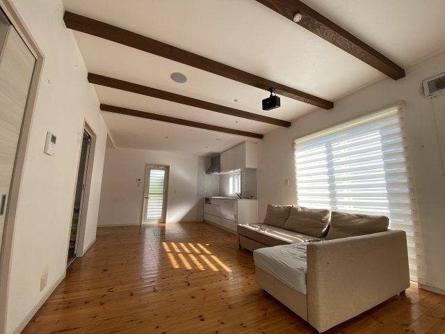 宮崎市青島西の居間・リビング|おしゃれなリビングです