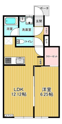ルリオン B（Lerion B）の間取り