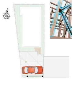 川越市小仙波町3丁目全5区画　新築戸建の区画図