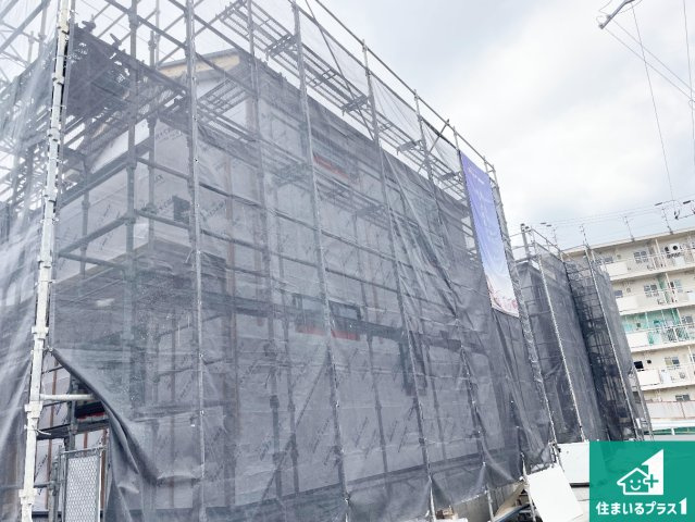 大津市坂本　新築一戸建ての外観|現在建築中！落ち着いた街並みで新生活を始めることが出来そう！周辺の物件も併せてご紹介させて頂きます！