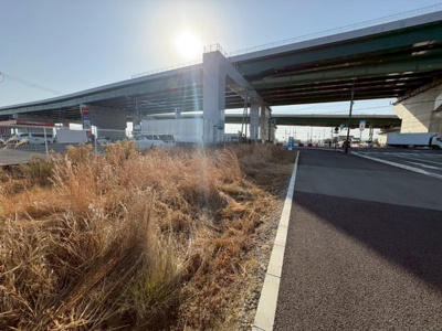 【前面道路含む現地写真】 | 寺田大畔　売土地（建築条件無）