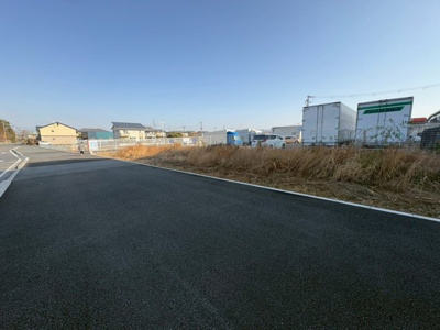 【前面道路含む現地写真】 | 寺田大畔　売土地（建築条件無）